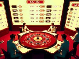 Permainan baccarat SA Gaming dengan dealer langsung